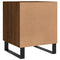 vidaXL Bedside Cabinet Brown Oak 40x40x50 cm Engineered Wood