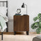 vidaXL Bedside Cabinet Brown Oak 40x40x50 cm Engineered Wood