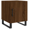 vidaXL Bedside Cabinets 2 pcs Brown Oak 40x40x50 cm Engineered Wood
