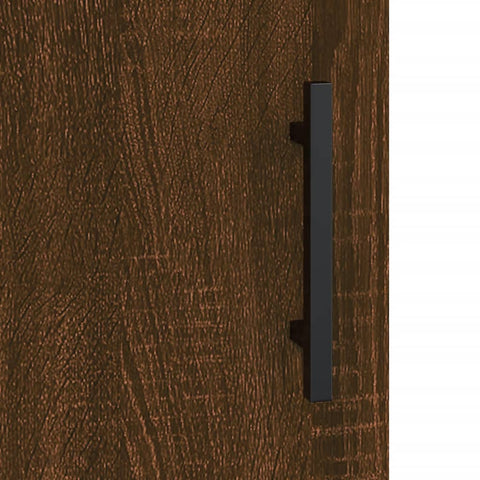 vidaXL Bedside Cabinets 2 pcs Brown Oak 40x40x50 cm Engineered Wood