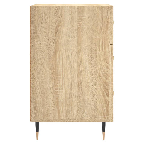 vidaXL Bedside Cabinet Sonoma Oak 40x40x66 cm Engineered Wood
