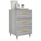 vidaXL Bedside Cabinet Grey Sonoma 40x40x66 cm Engineered Wood
