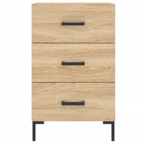 vidaXL Bedside Cabinet Sonoma Oak 40x40x66 cm Engineered Wood