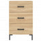 vidaXL Bedside Cabinet Sonoma Oak 40x40x66 cm Engineered Wood
