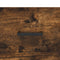 vidaXL Bedside Cabinet Smoked Oak 40x40x66 cm Engineered Wood