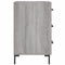 vidaXL Bedside Cabinet Grey Sonoma 40x40x66 cm Engineered Wood