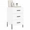 vidaXL Bedside Cabinet White 40x40x66 cm Engineered Wood