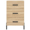 vidaXL Bedside Cabinet Sonoma Oak 40x40x66 cm Engineered Wood
