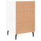 vidaXL Bedside Cabinet White 40x40x66 cm Engineered Wood