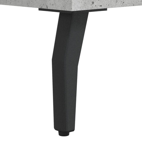 vidaXL Bedside Cabinet Concrete Grey 40x40x66 cm Engineered Wood