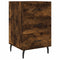 vidaXL Bedside Cabinet Smoked Oak 40x40x66 cm Engineered Wood