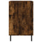 vidaXL Bedside Cabinet Smoked Oak 40x40x66 cm Engineered Wood