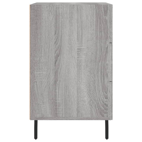 vidaXL Bedside Cabinet Grey Sonoma 40x40x66 cm Engineered Wood