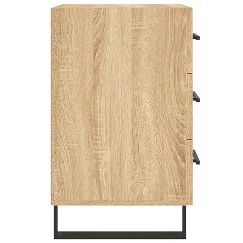 vidaXL Bedside Cabinet Sonoma Oak 40x40x66 cm Engineered Wood