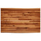 vidaXL Dining Table with Live Edge 110x70x75 cm Solid Wood Acacia