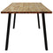 vidaXL Dining Table 150x90x75 cm Solid Wood Acacia