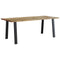 vidaXL Dining Table 200x90x75 cm Solid Wood Acacia