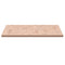 vidaXL Table Top 80x40x1.5 cm Rectangular Solid Wood Beech