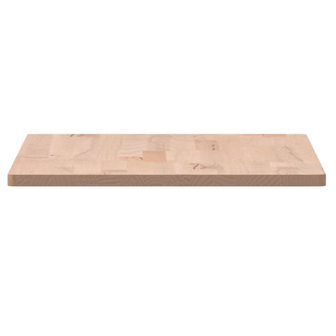 vidaXL Table Top 60x40x1.5 cm Rectangular Solid Wood Beech