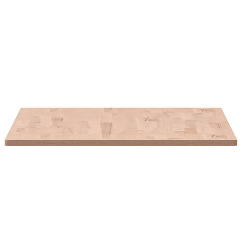 vidaXL Table Top 100x60x1.5 cm Rectangular Solid Wood Beech