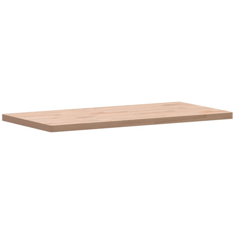 vidaXL Table Top 80x40x2.5 cm Rectangular Solid Wood Beech