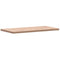 vidaXL Table Top 80x40x2.5 cm Rectangular Solid Wood Beech