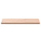 vidaXL Table Top 80x40x2.5 cm Rectangular Solid Wood Beech