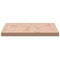 vidaXL Table Top 80x40x2.5 cm Rectangular Solid Wood Beech