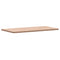 vidaXL Table Top 100x50x2.5 cm Rectangular Solid Wood Beech