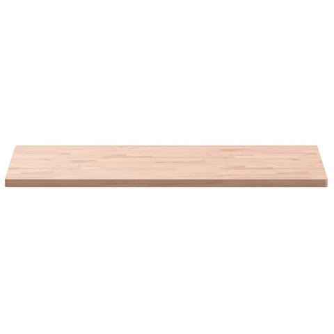 vidaXL Table Top 100x50x2.5 cm Rectangular Solid Wood Beech