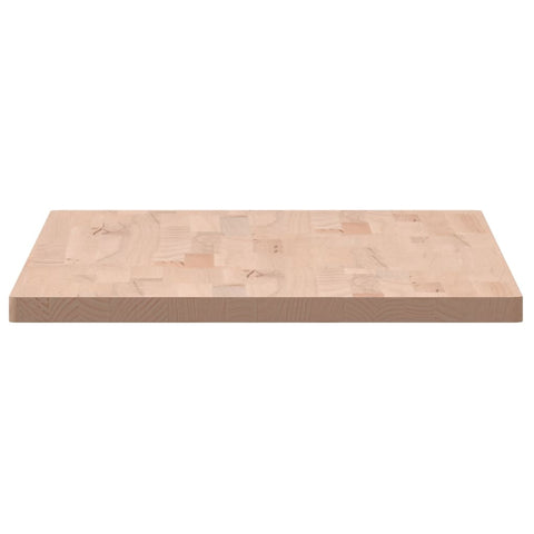 vidaXL Table Top 100x50x2.5 cm Rectangular Solid Wood Beech