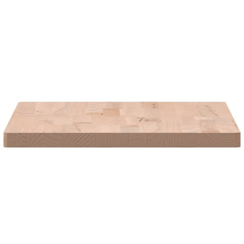 vidaXL Table Top 60x40x2.5 cm Rectangular Solid Wood Beech