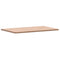 vidaXL Table Top 100x60x2.5 cm Rectangular Solid Wood Beech