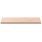 vidaXL Table Top 100x60x2.5 cm Rectangular Solid Wood Beech