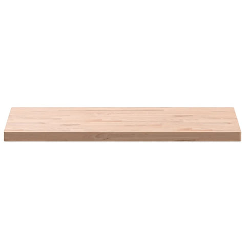 vidaXL Table Top 100x50x4 cm Rectangular Solid Wood Beech