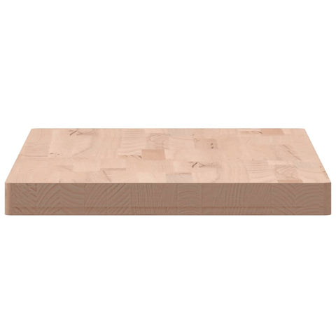 vidaXL Table Top 100x50x4 cm Rectangular Solid Wood Beech
