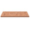 vidaXL Table Top 80x40x1.5 cm Rectangular Solid Wood Beech