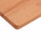 vidaXL Table Top 80x40x1.5 cm Rectangular Solid Wood Beech