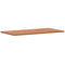 vidaXL Table Top 100x50x1.5 cm Rectangular Solid Wood Beech
