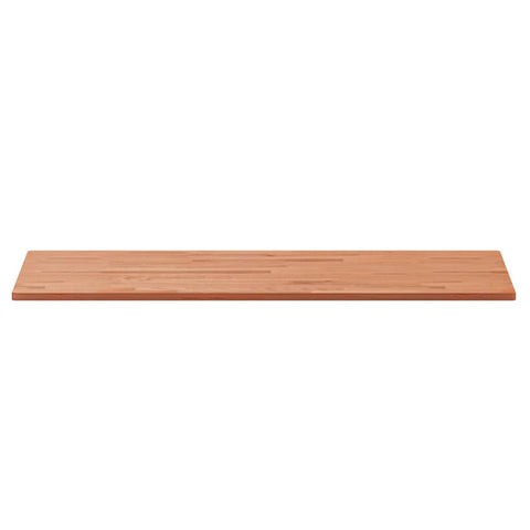vidaXL Table Top 100x50x1.5 cm Rectangular Solid Wood Beech