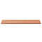vidaXL Table Top 100x50x1.5 cm Rectangular Solid Wood Beech