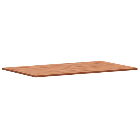 vidaXL Table Top 100x60x1.5 cm Rectangular Solid Wood Beech