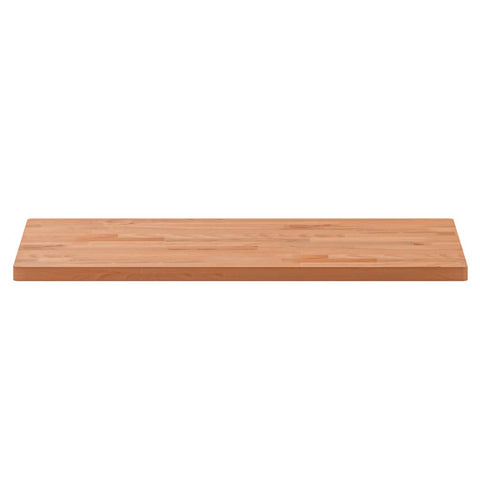 vidaXL Table Top 80x40x2.5 cm Rectangular Solid Wood Beech