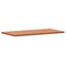 vidaXL Table Top 100x50x2.5 cm Rectangular Solid Wood Beech