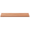 vidaXL Table Top 100x50x2.5 cm Rectangular Solid Wood Beech