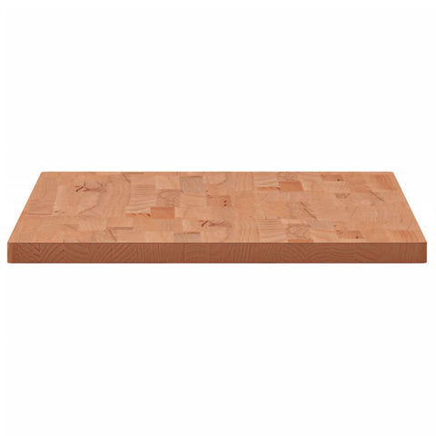 vidaXL Table Top 100x50x2.5 cm Rectangular Solid Wood Beech