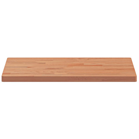 vidaXL Table Top 60x40x2.5 cm Rectangular Solid Wood Beech