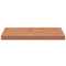 vidaXL Table Top 60x40x2.5 cm Rectangular Solid Wood Beech