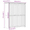 vidaXL Wardrobe BODO White 151.5x52x176.5 cm Solid Wood Pine