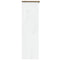 vidaXL Wardrobe BODO White and Brown 151.5x52x176.5cm Solid Wood Pine